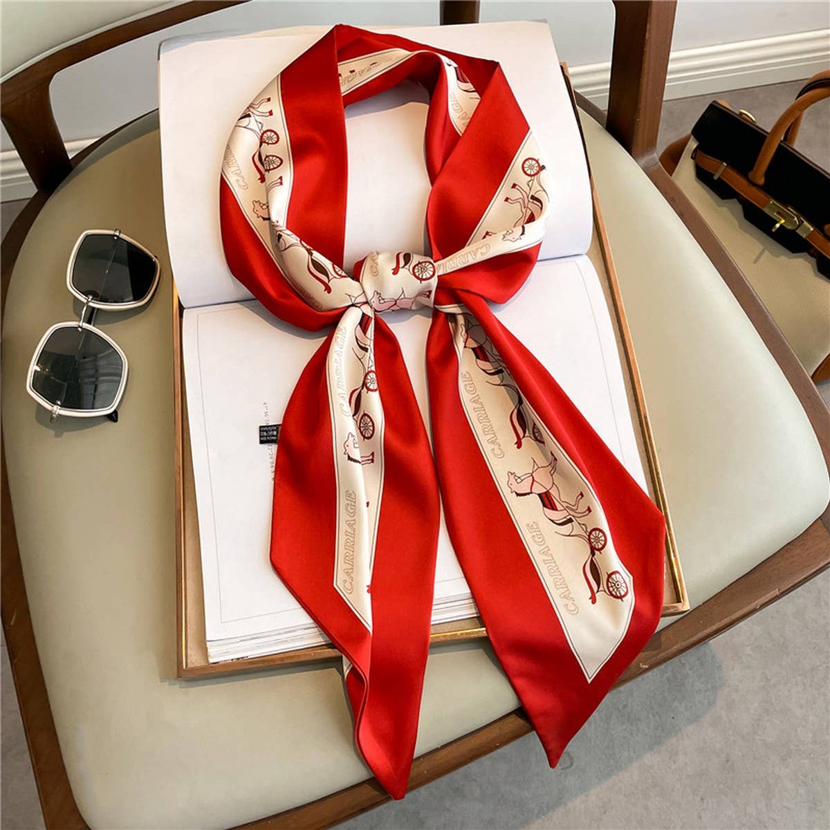 FASHIONABLE AND VERSATILE DOUBLE LAYER HEAD SCARF_CWASC1513