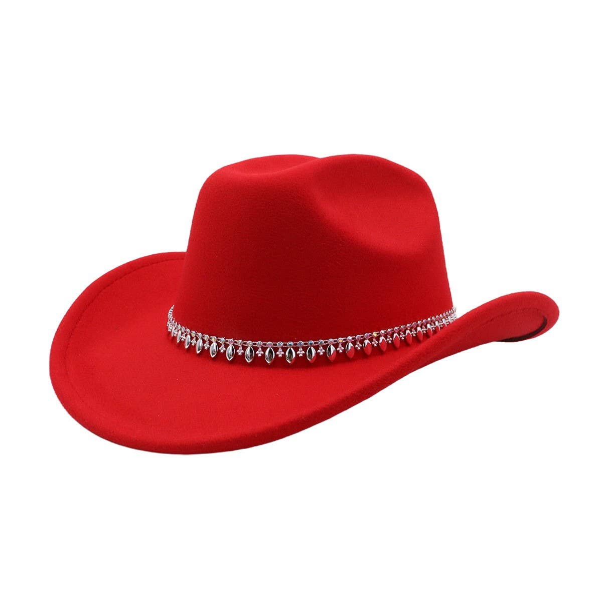 COUPLE FEDORA JAZZ HAT WESTERN ETHNIC WOOL HAT_CWAH04370