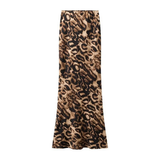 Womens Slim Fit Satin Mermaid Skir Elegant Look_Cwdsd8351