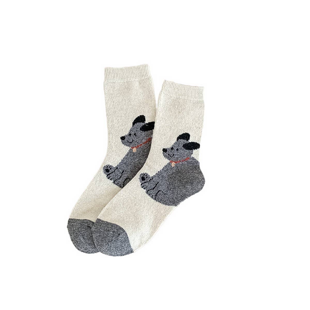 Cute Cartoon Wool Slouchy Crew Socks Women_Cwms03357