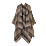 FAUX CASHMERE CAPE SHAWL WARM CAPE SCARF_CWASC2246