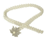 NEW WOMENS ELASTIC PEARL WAIST CHAIN_CWABE0514