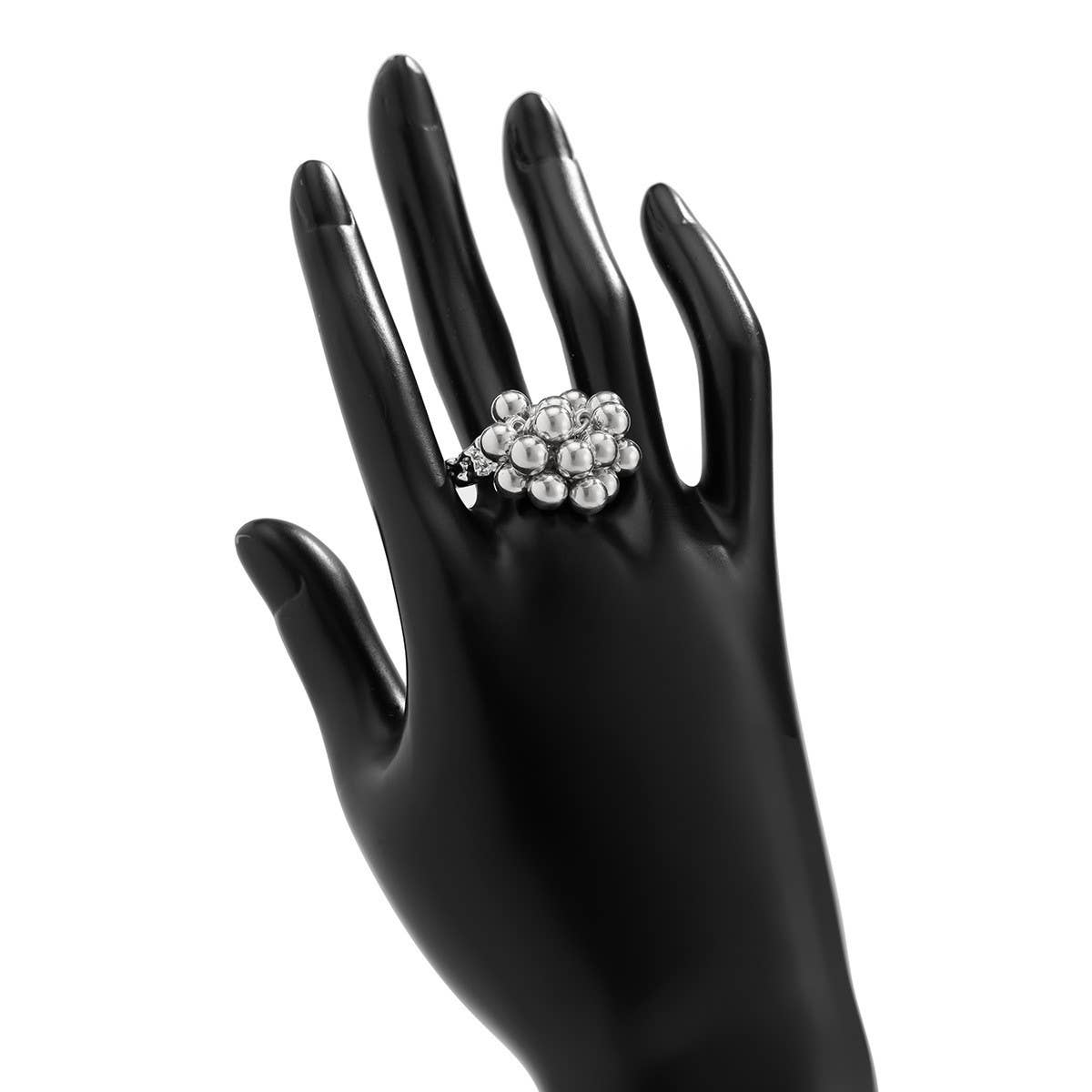 IRREGULAR GEOMETRIC ELLIPSE ALLOY WINDING RING_CWMM3229