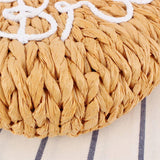 CUTE FUR BALL PORTABLE STRAW BAG_CWAB2101