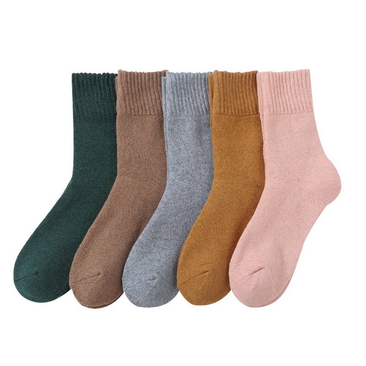 HIGH TOP THERMAL SOCKS 5 PAIRS PER PACK_CWMS0697