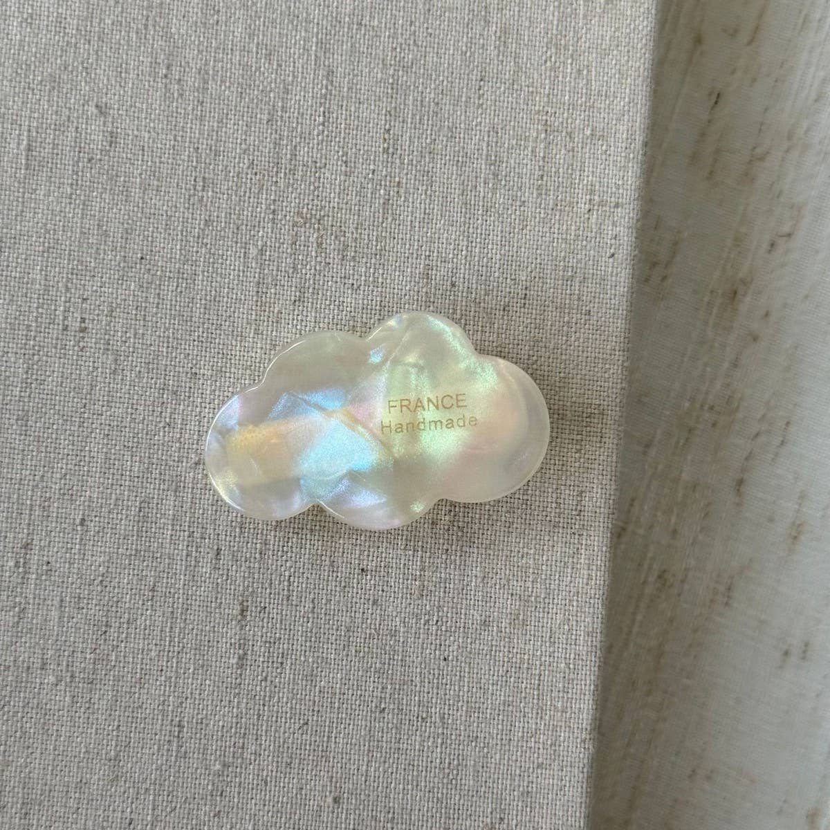 Acetate Cloud Hair Clip Simple Duckbill Design_Cwaha08003