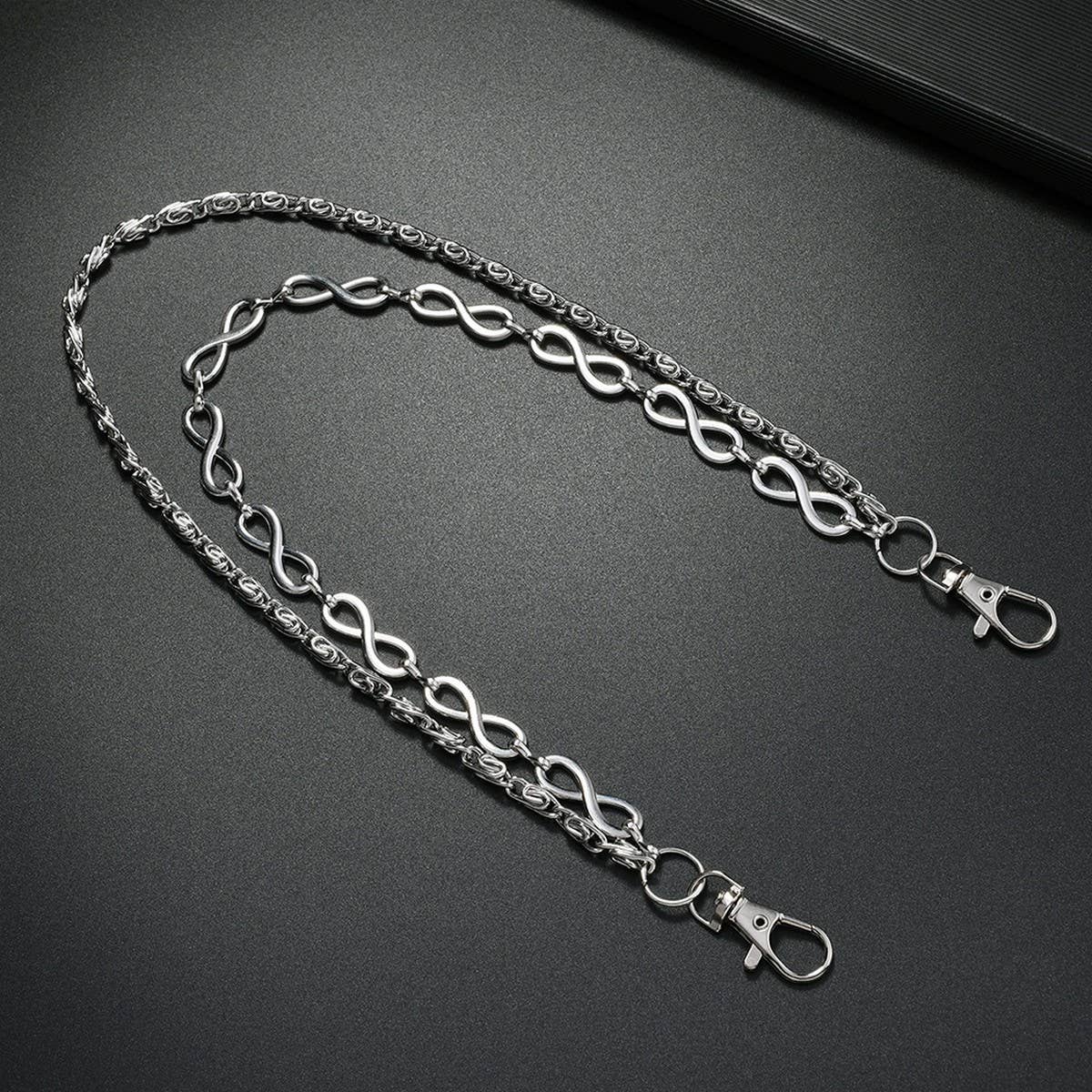 PERSONALITY SIMPLE MULTI LAYER JEANS CHAIN_CWMM4885