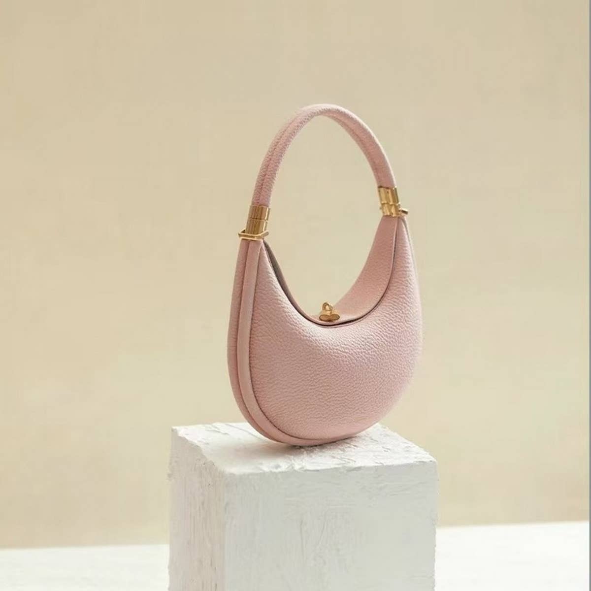SMALL MOON BAG CLASSY SHOULDER UNDERARM TOTE_CWAB5325