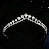 CELEBRITY STYLE BRIDAL CROWN WEDDING ACCESSORIES_CWMM2028