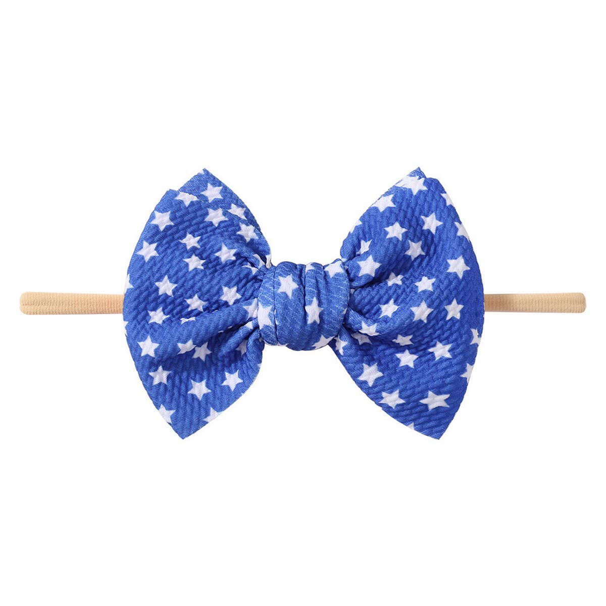 STRIPED CHILDRENS HAIRBAND BOW HAIR ROPE_CWAHA2351