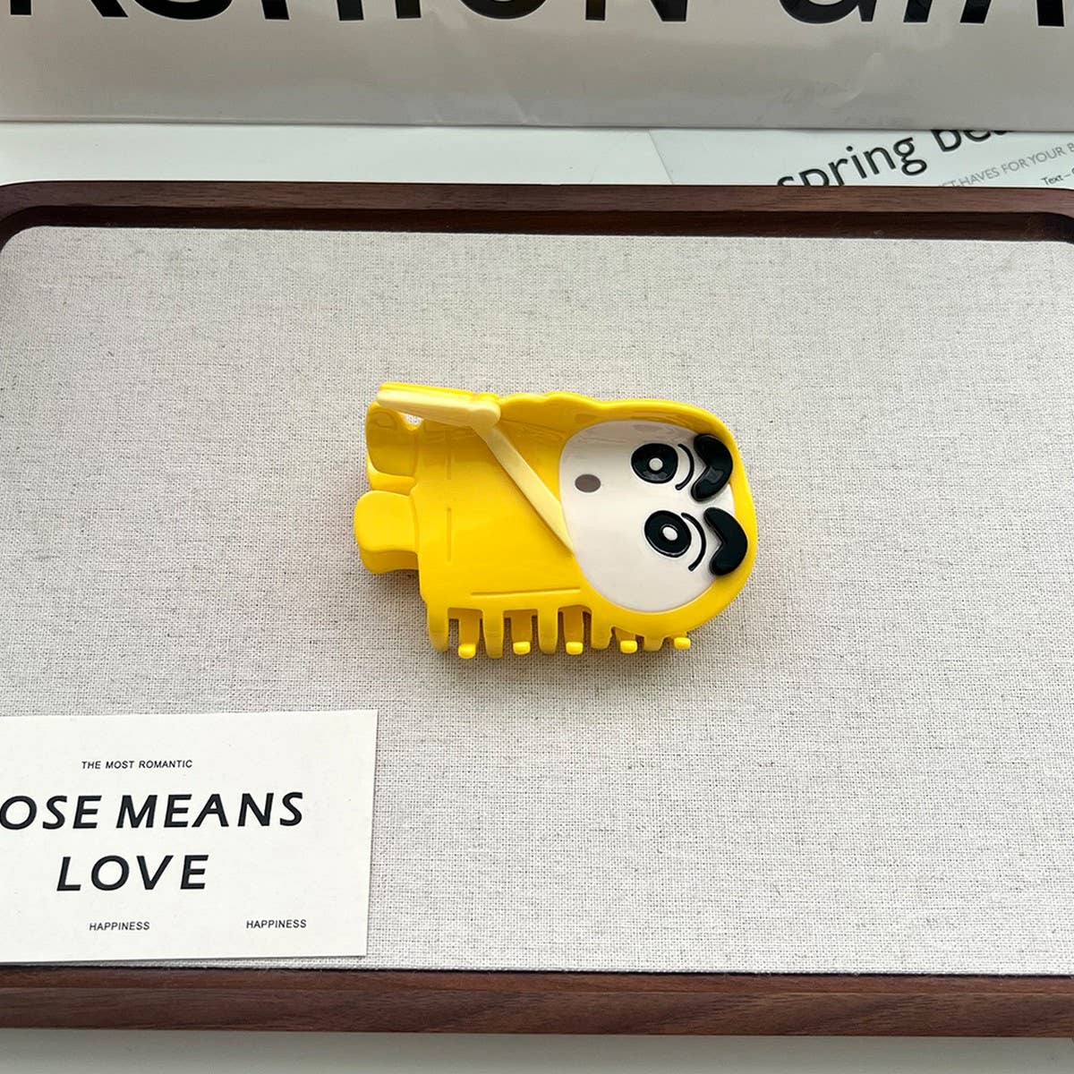 CARTOON BOY ACETATE HAIR CLAW CUTE ANIME STYLE_CWAHA5747