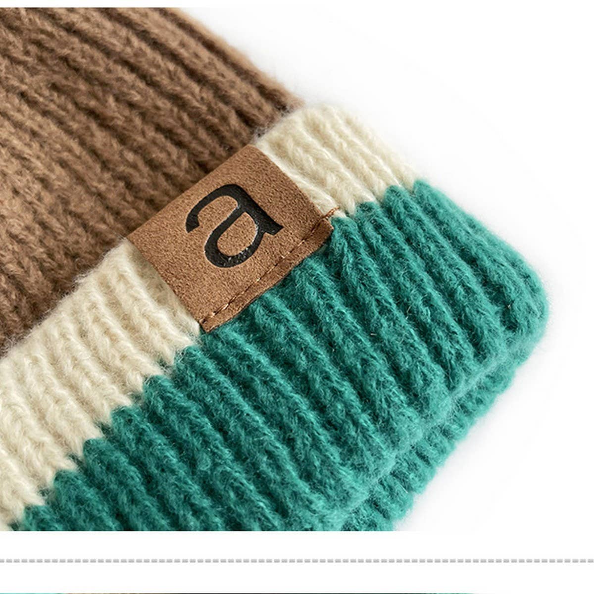 2 6 YEARS OLD LETTER LOGO KNITTED HAT_CWAH2067