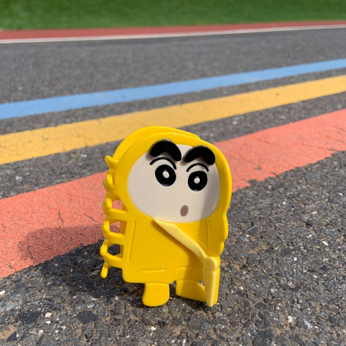 CRAYON SHIN CHAN CUTE UNIQUE PUZZLE HAIRPIN_CWAHA2144