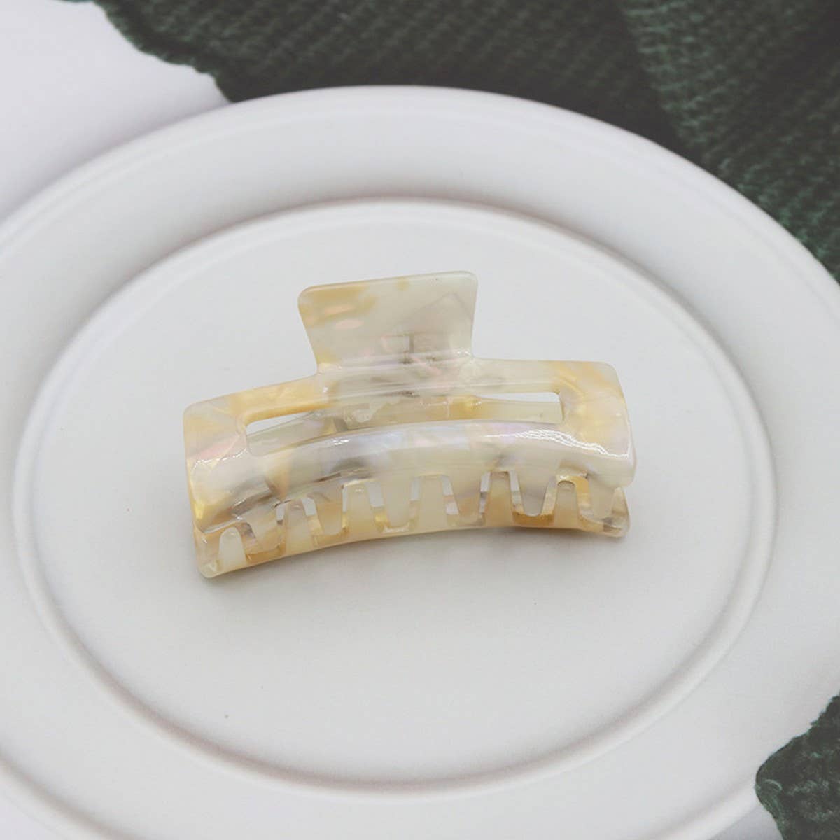 COLORFUL MERMAID HOLLOW SQUARE HAIRPIN_CWAHA2609