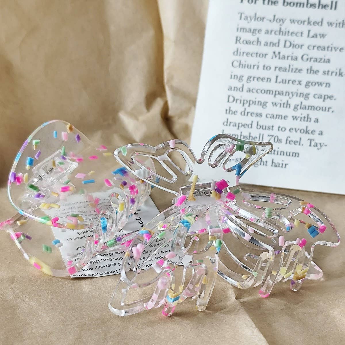 Fresh And Sweet Transparent Candy Hairpin_Cwaha07237