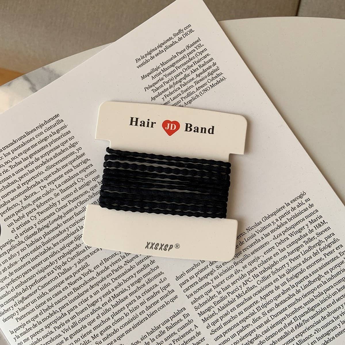 10 PACK OF SIMPLE AND VERSATILE HAIR SCRUNCHIES_CWAHA2732