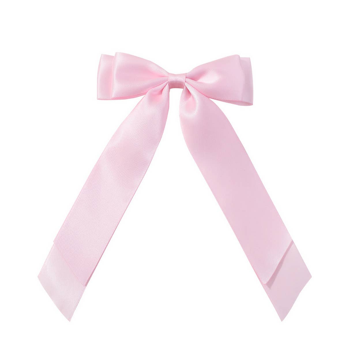 CHILDRENS CANDY COLOR RIBBON BOW HAIRPIN_CWAHA2344