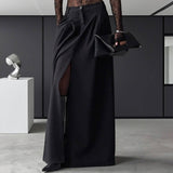 Stylish And Versatile Pleated A-Line Skirt