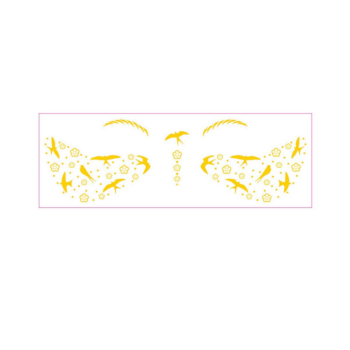 GOLD FOIL FRECKLE TATTOO STICKERS WATERPROOF_CWMM8339