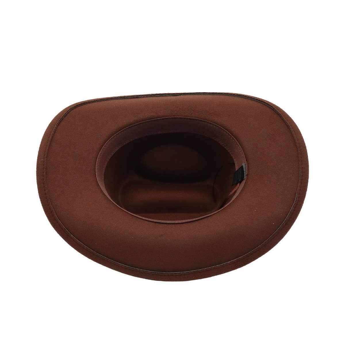 MEN WOMEN ETHNIC WOOL COWBOY FEDORA JAZZ HAT_CWAH04454