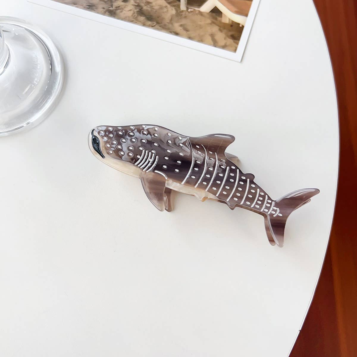 Cartoon Whale Personality Aesthetic Hairpin_Cwaha1490