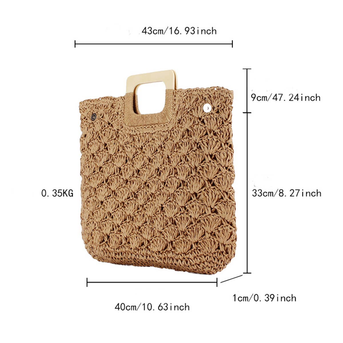 FAN FLOWER PORTABLE HOLLOW STRAW BAG_CWAB2121