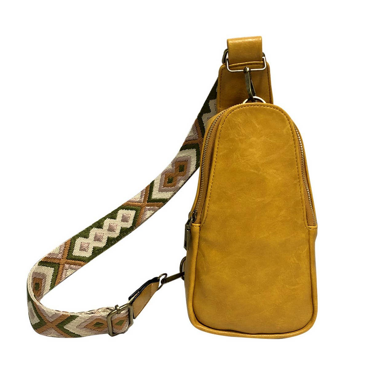 Leopard Print Outdoor Sport Backpack Crossbody Bag_Cwab1398