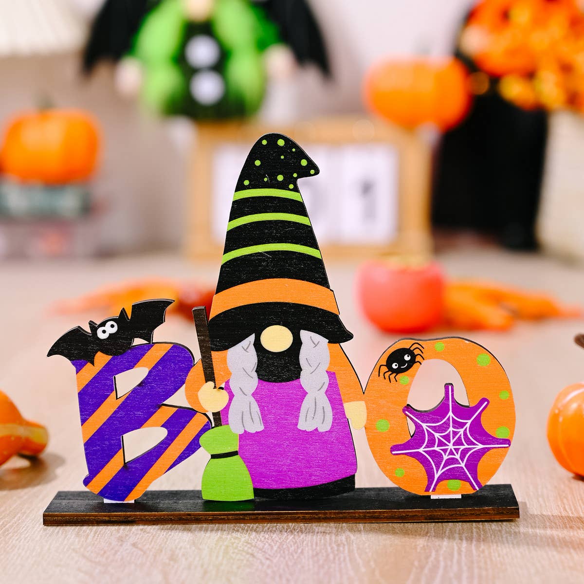 HALLOWEEN WOODEN DECORATIONS FOR HOME_CWMM1770