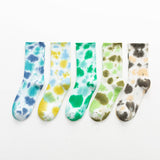 SIMPLE TIE DYED SKATEBOARD SOCKS_CWMS0269
