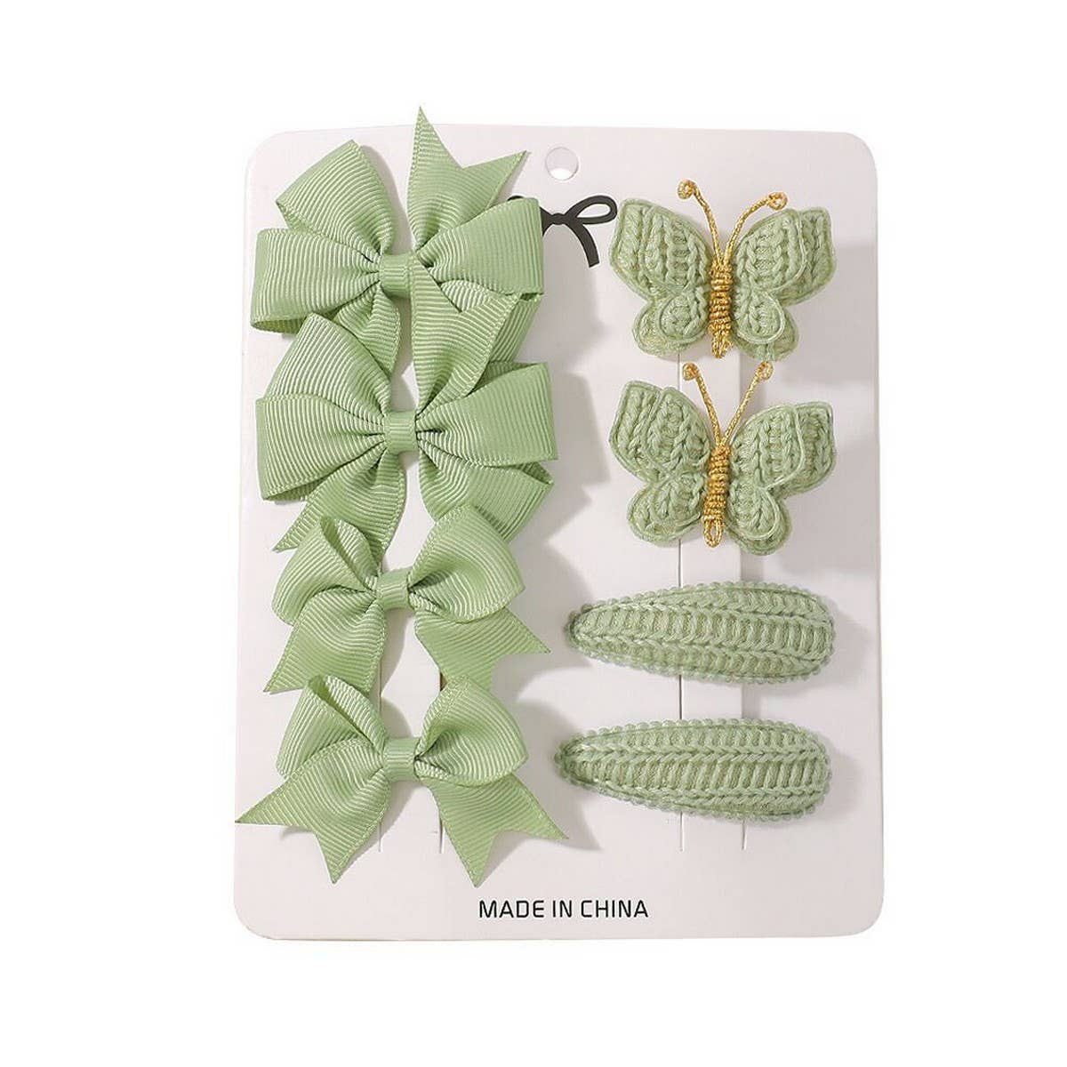 KIDS FISHTAIL BOW HEADBAND SET BABY HEADBANDS_CWAHA6741