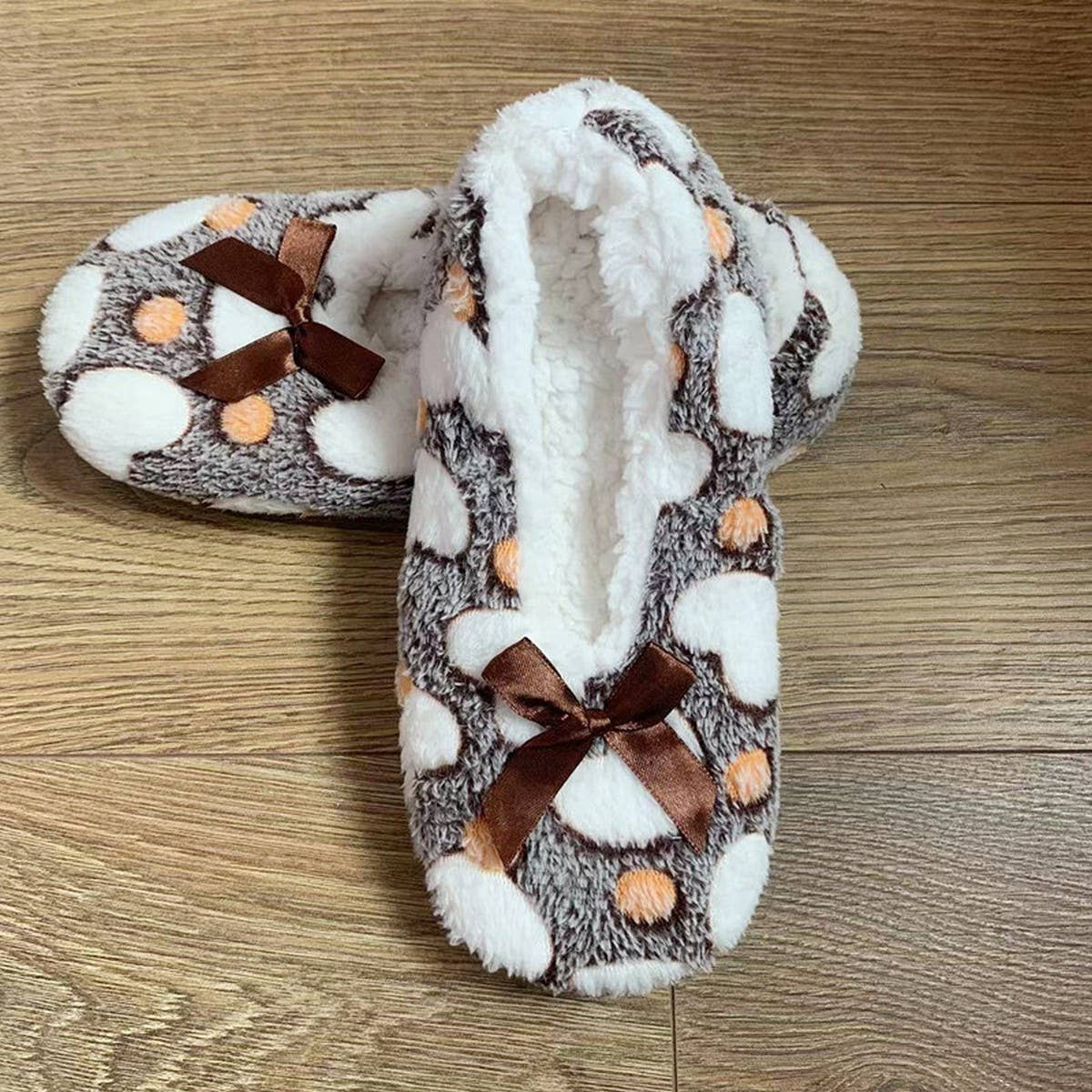 Women'S  Socks Home Fleece Floor Sock Slippers_Cwms1179