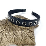 ELEGANT PUNK WIDE PU HEADBAND WITH LARGE STUDS_CWAHA6317
