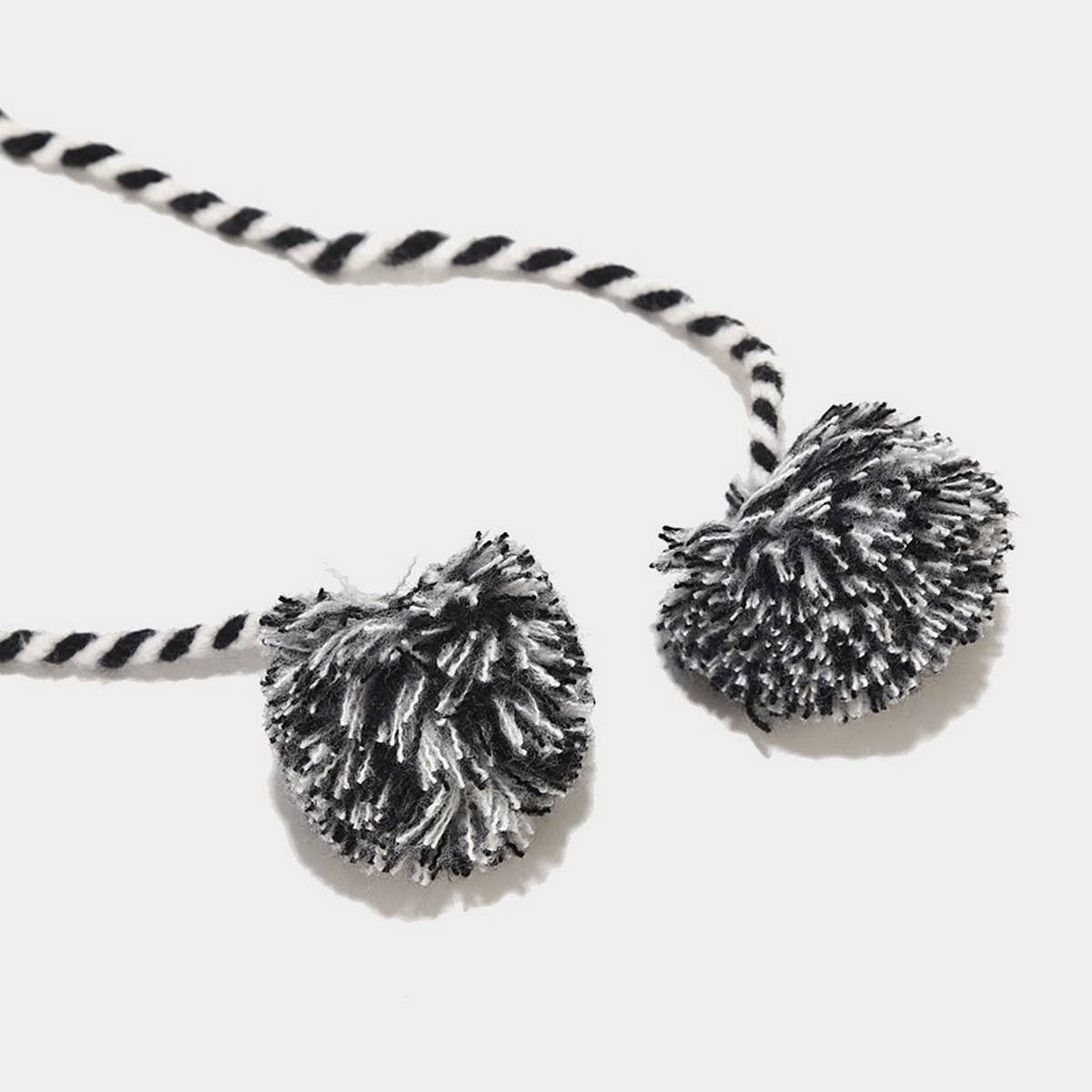 Trendy Little Devil Contrast Striped Knitted Hat_Cwah2129