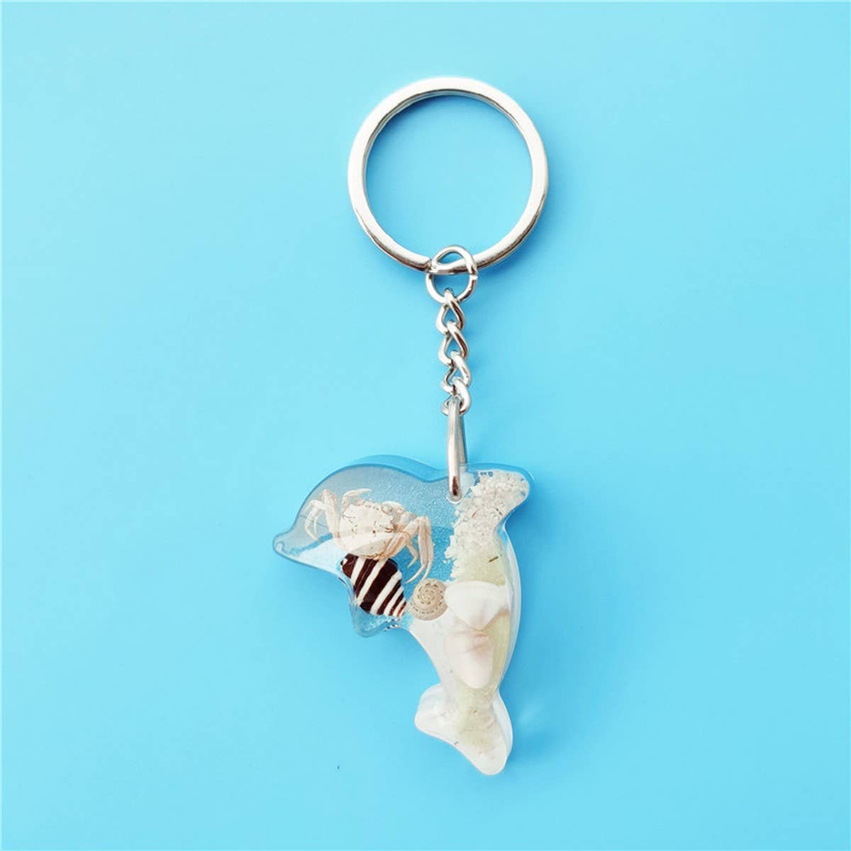 NEW DOLPHIN SHAPE KEYCHAIN SOUVENIR PENDANT_CWMM3697
