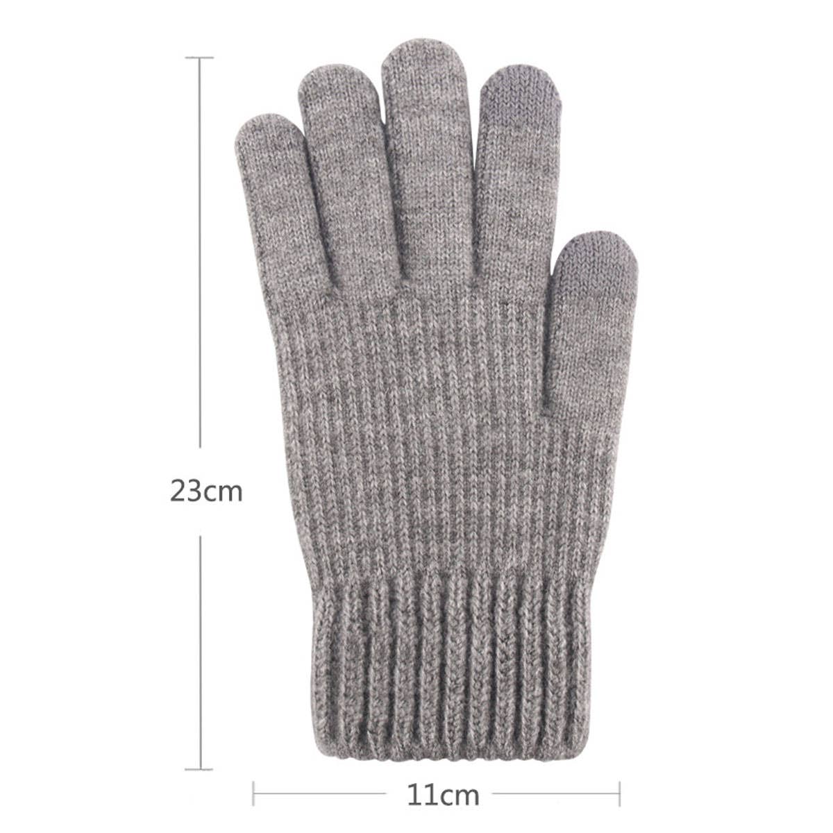 Winter Men'S Touch Screen Thickened Knitted Gloves_Cwag0236