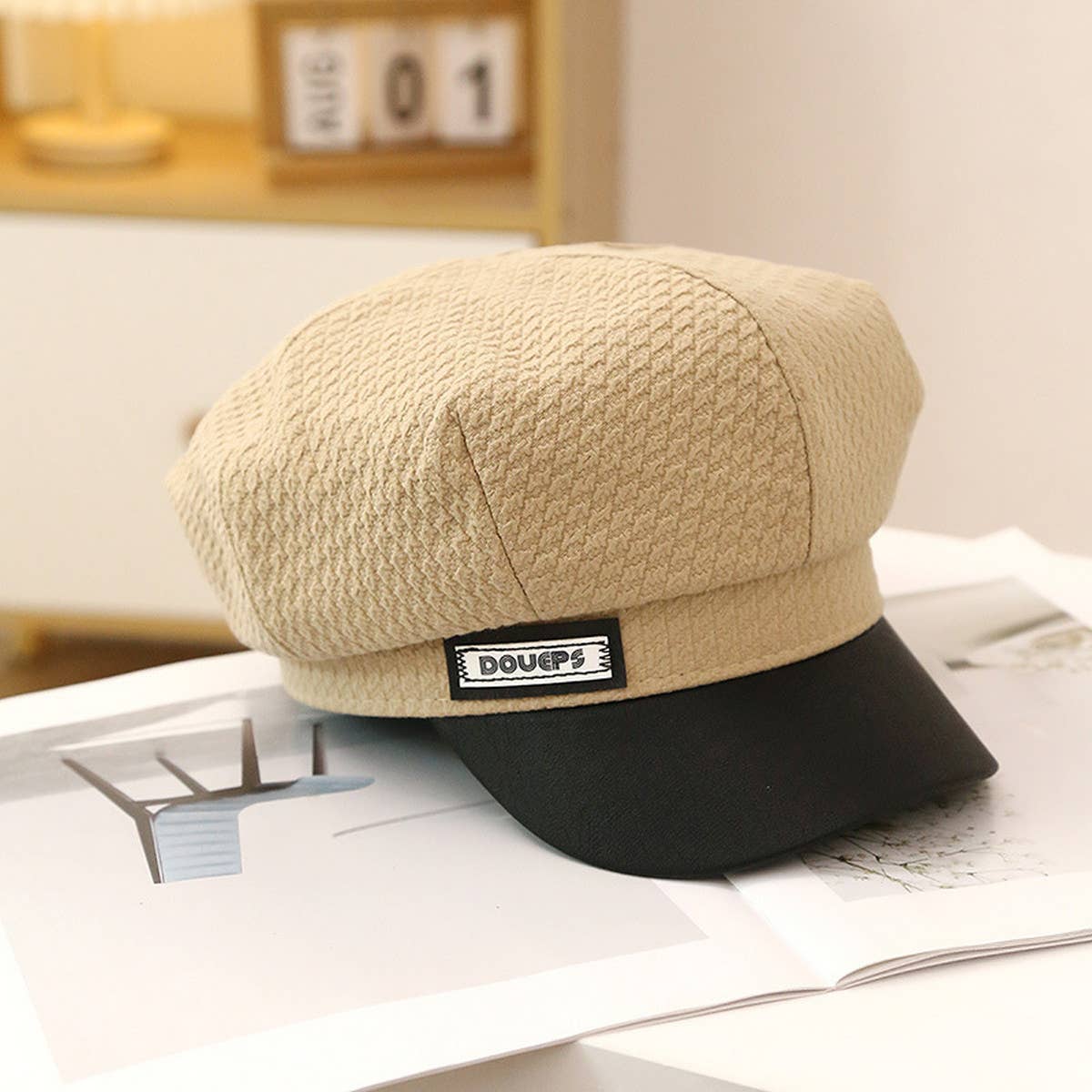 FASHION LETTERING RETRO PAINTER BERET_CWAB2845