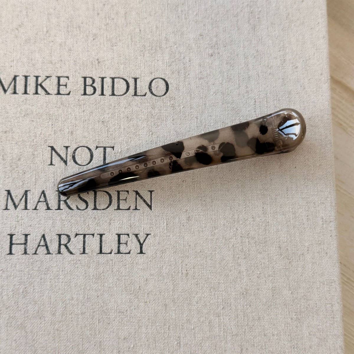 Leopard Hair Clip Large Duckbill Side Bang Pin_Cwaha07770