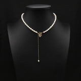 ALL MATCH LUXURY LOVE PEARL PENDANT NECKLACE_CWAJE3851