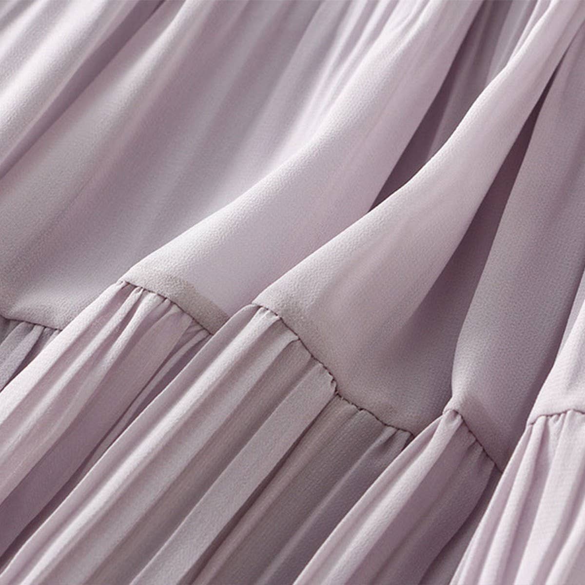 FRESH CHIFFON A LINE SKIRT WITH YOUTHFUL VIBES_CWBMS0354