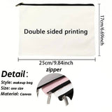 POP MUSE PRINT WATERPROOF MAKEUP ZIP BAG_CWAB1778