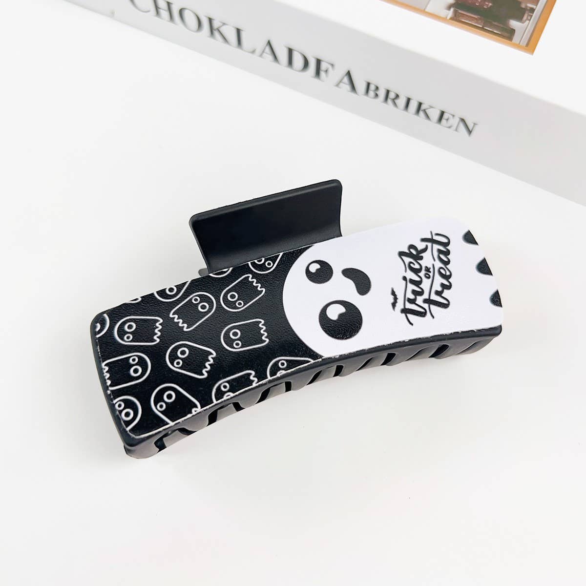 GOTHIC HALLOWEEN CLAW CLIP PUMPKIN GHOST DESIGN_CWAHA1443