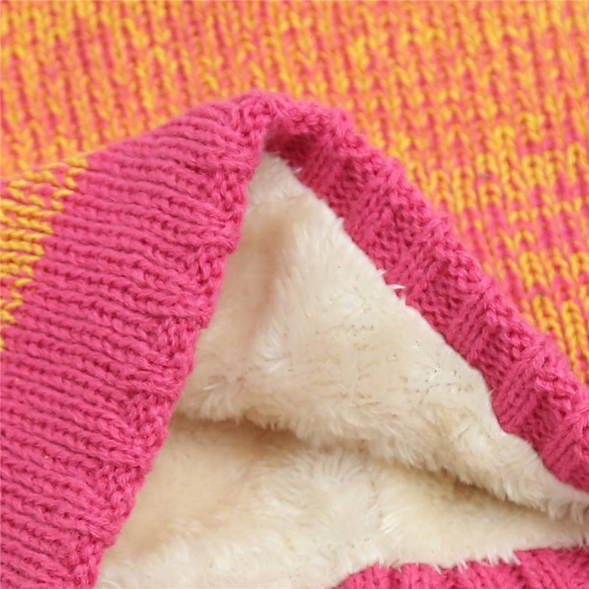 Winter Thick Gradient Wool Knitted Scarf For Women_Cwasc1039