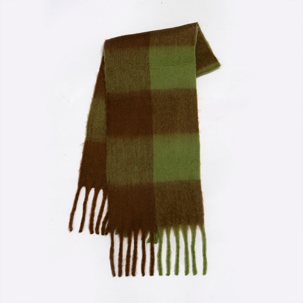 SOFT LUXURY BRUSHED SCARF WINTER COMMUTER WRAP_CWASC2700