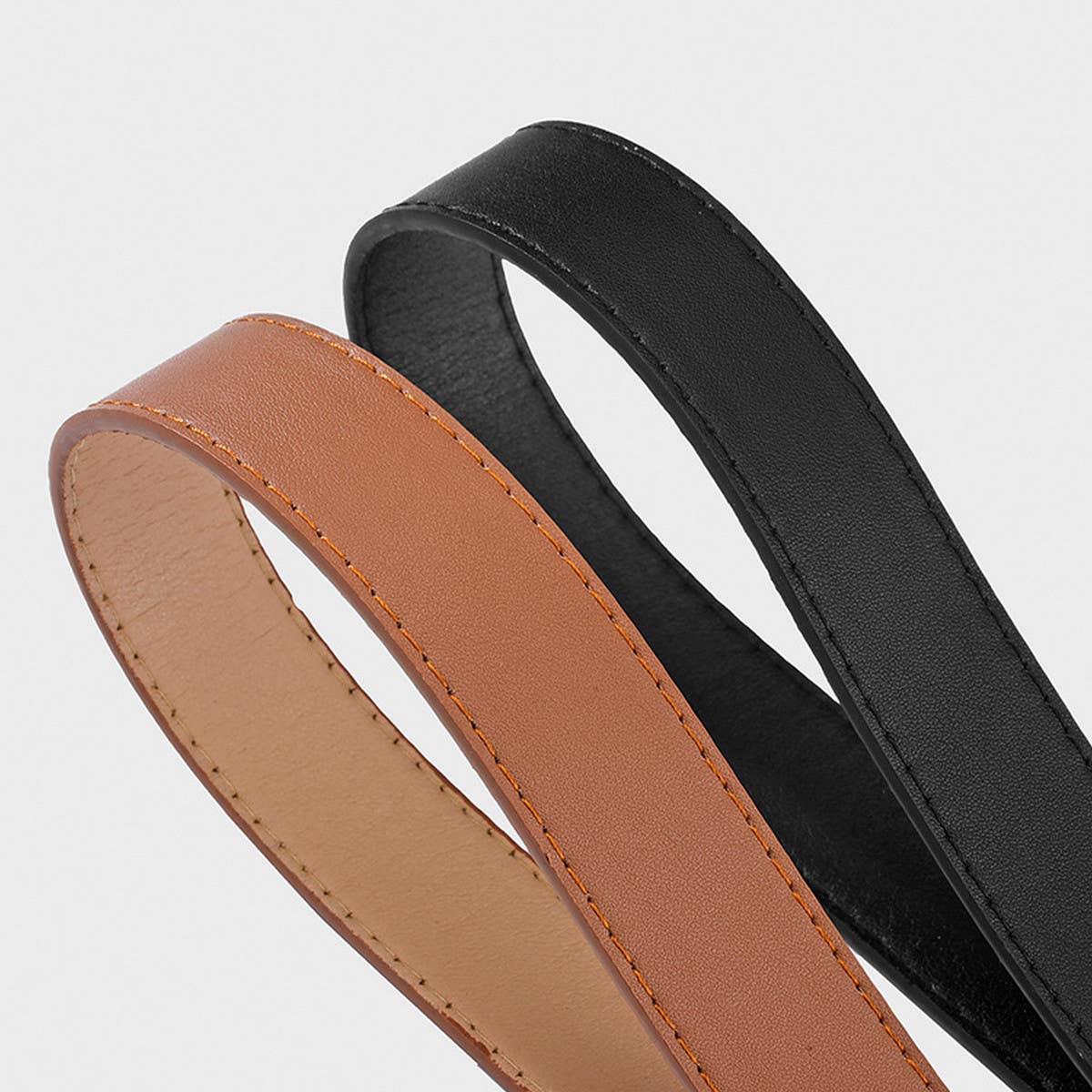 Women Trendy Belt With Gun Buckle_Cwabe0367