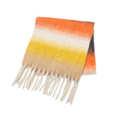 GRADIENT CHUNKY TASSEL SCARF AUTUMN AND WINTER_CWASC1281