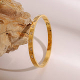 Zircon Heart Open Cuff In Titani Steel_Cwaje4869