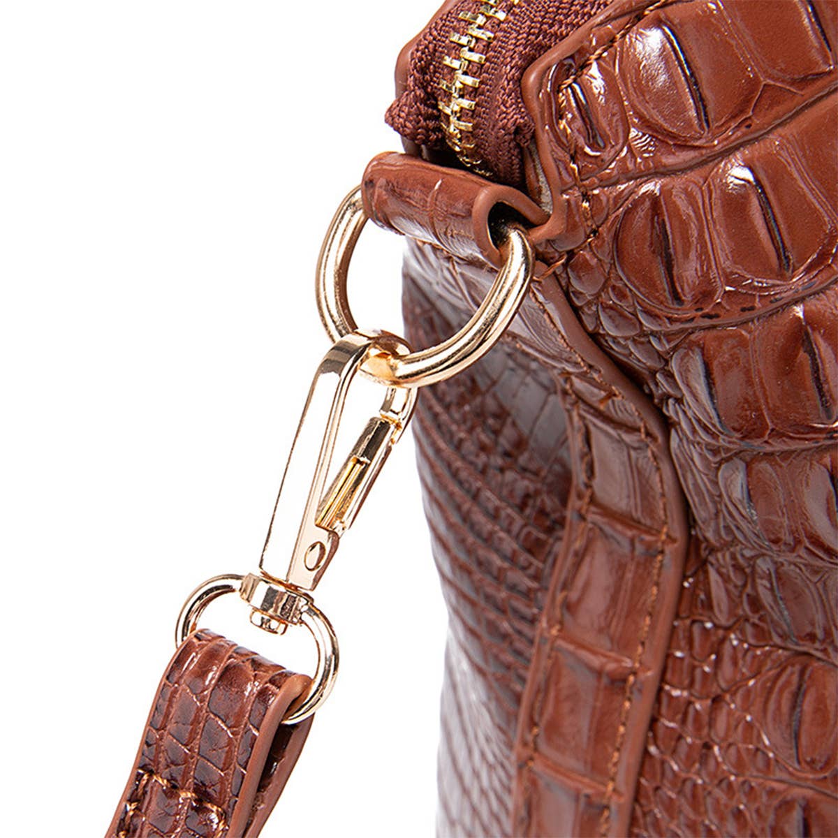 FASHION CROCODILE DESIGN HANDBAG SHELL BAG_CWAB0570