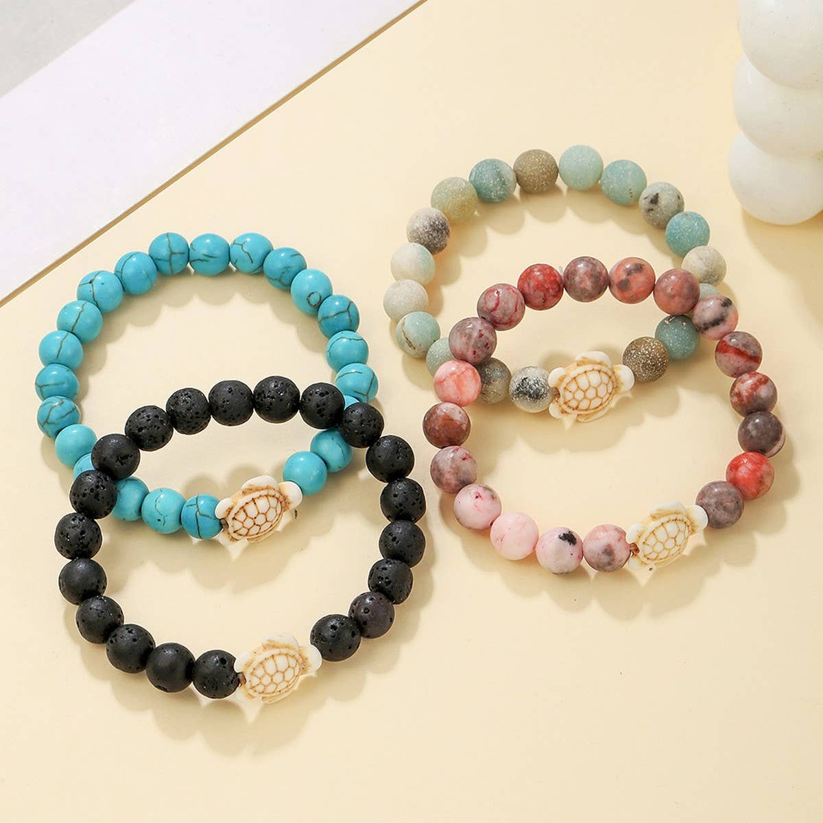 FASHIONABLE MARINE ANIMAL BRACELET SET_CWMM3539