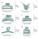 SKY BLUE HAIR CLAW LUXE LARGE RHINESTONE CLIP_CWAHA1595