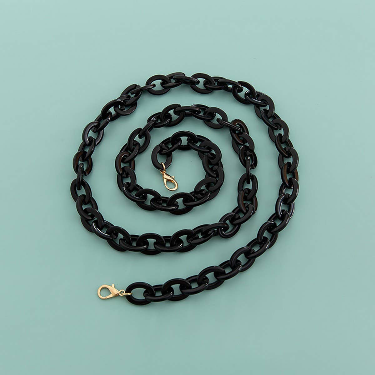 47 OVAL 0 67 0 98 ACRYLIC CHAIN BAG STRAP_CWMM5099